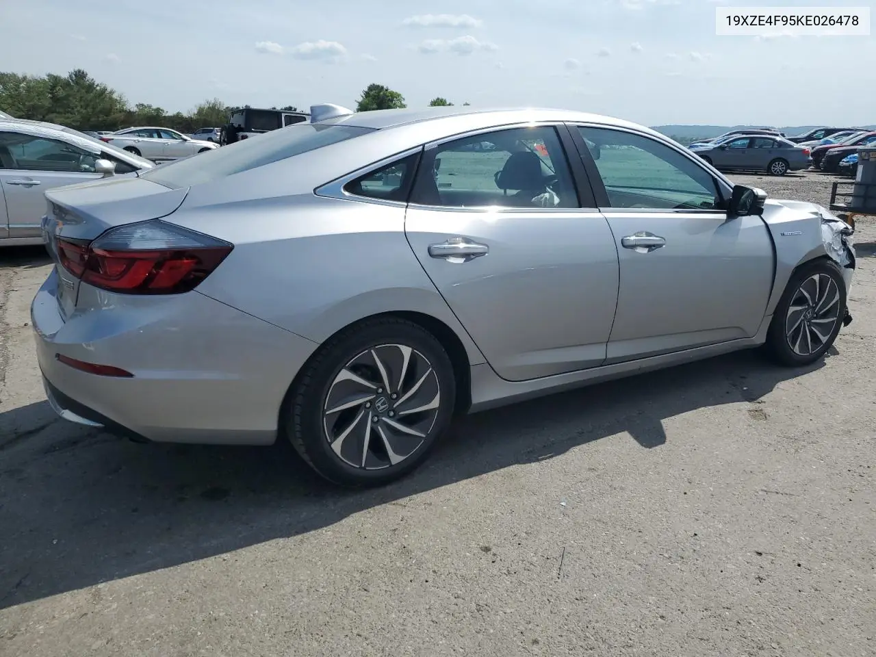 2019 Honda Insight Touring VIN: 19XZE4F95KE026478 Lot: 56022485