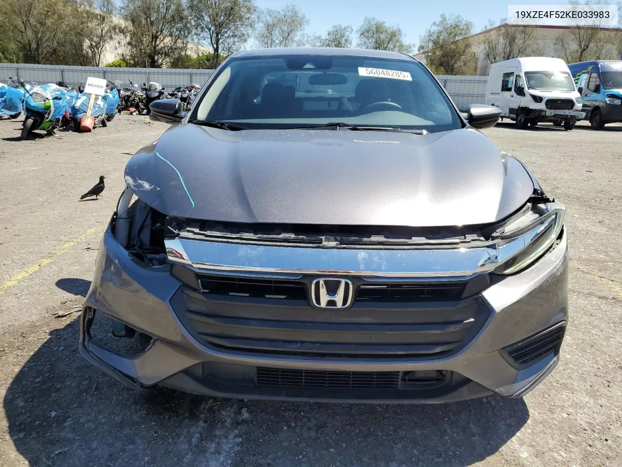 2019 Honda Insight Ex VIN: 19XZE4F52KE033983 Lot: 56048285