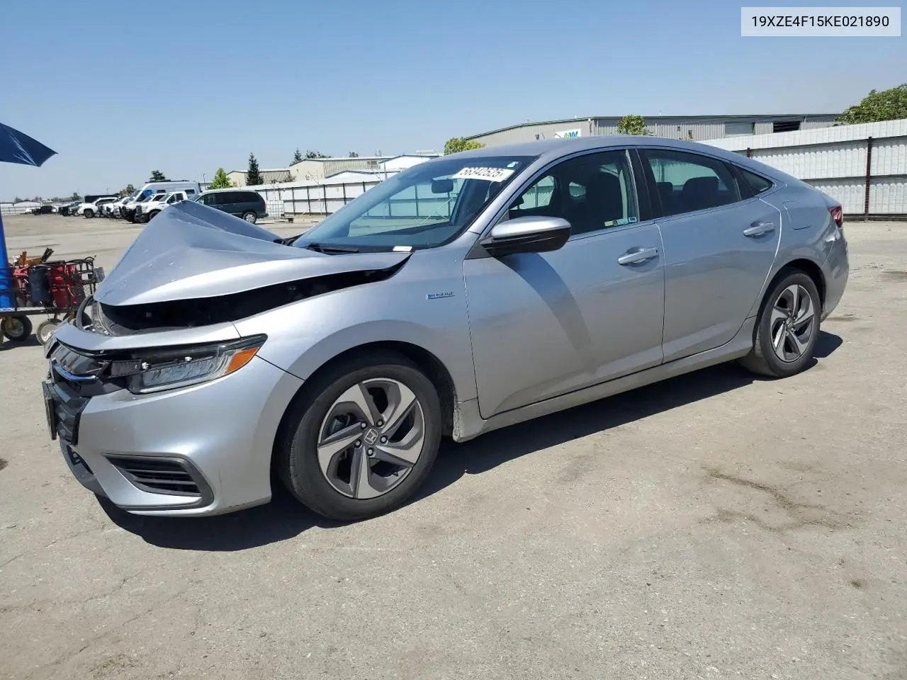 2019 Honda Insight Lx VIN: 19XZE4F15KE021890 Lot: 56342525
