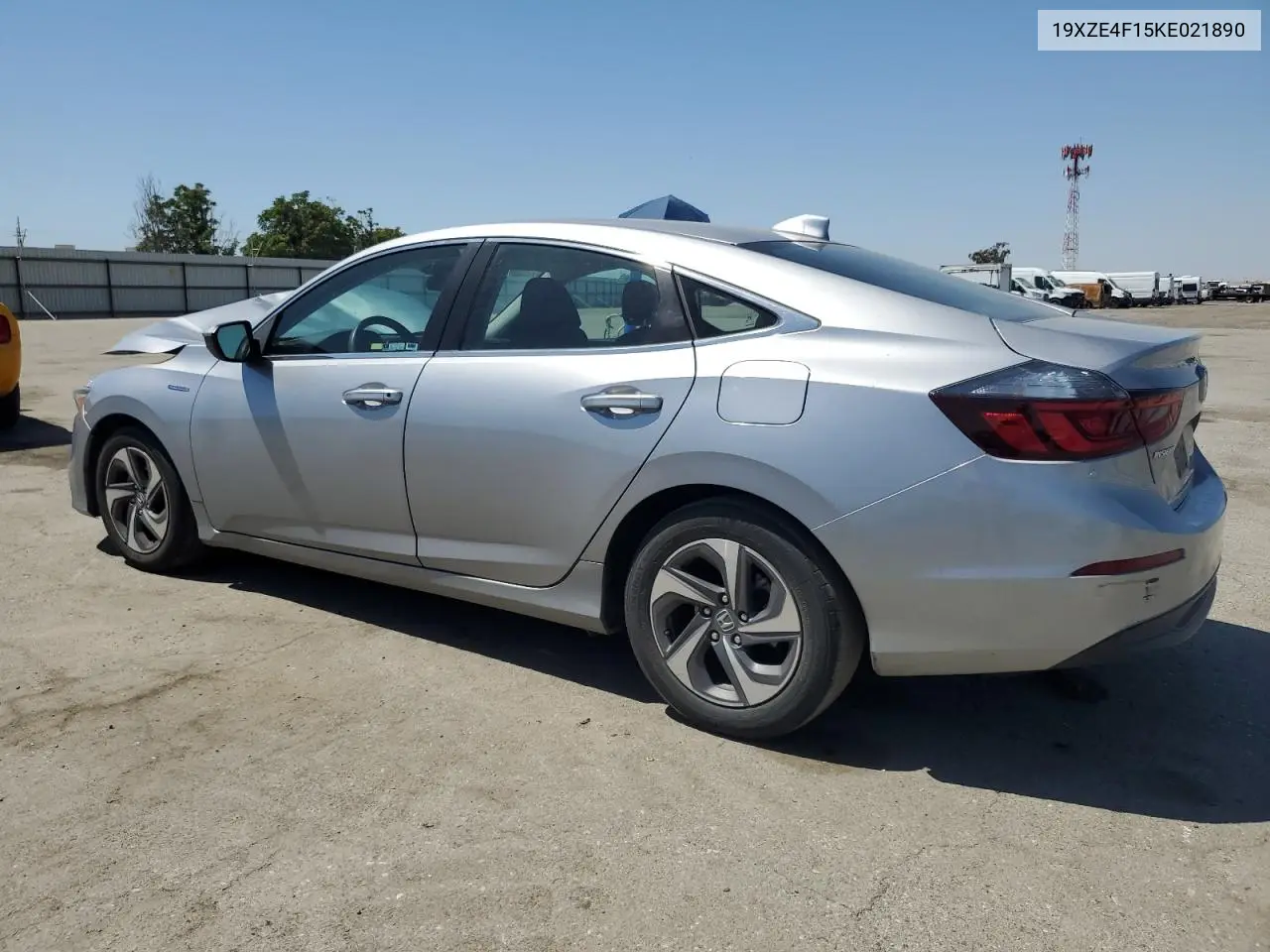 2019 Honda Insight Lx VIN: 19XZE4F15KE021890 Lot: 56342525