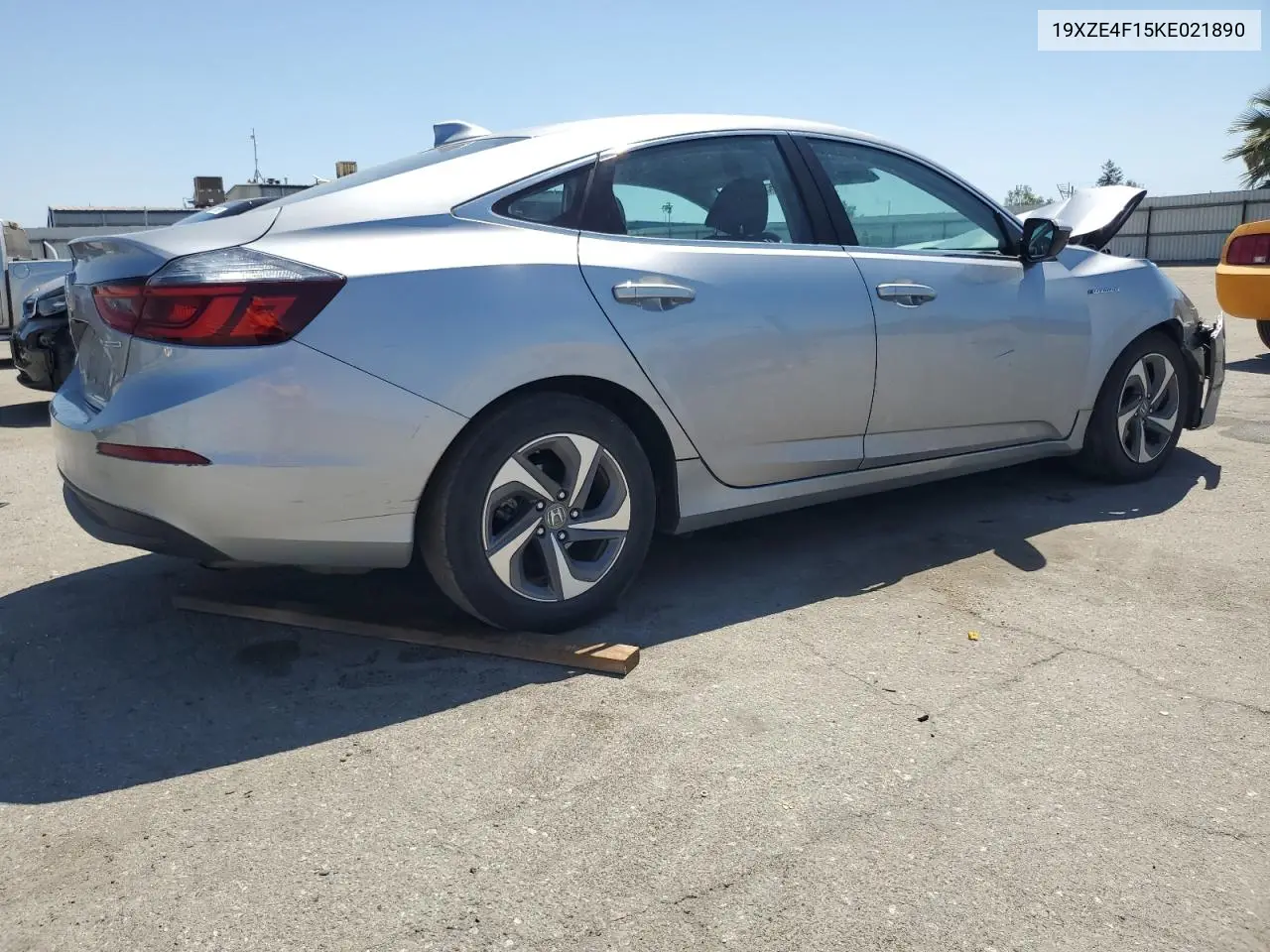 2019 Honda Insight Lx VIN: 19XZE4F15KE021890 Lot: 56342525