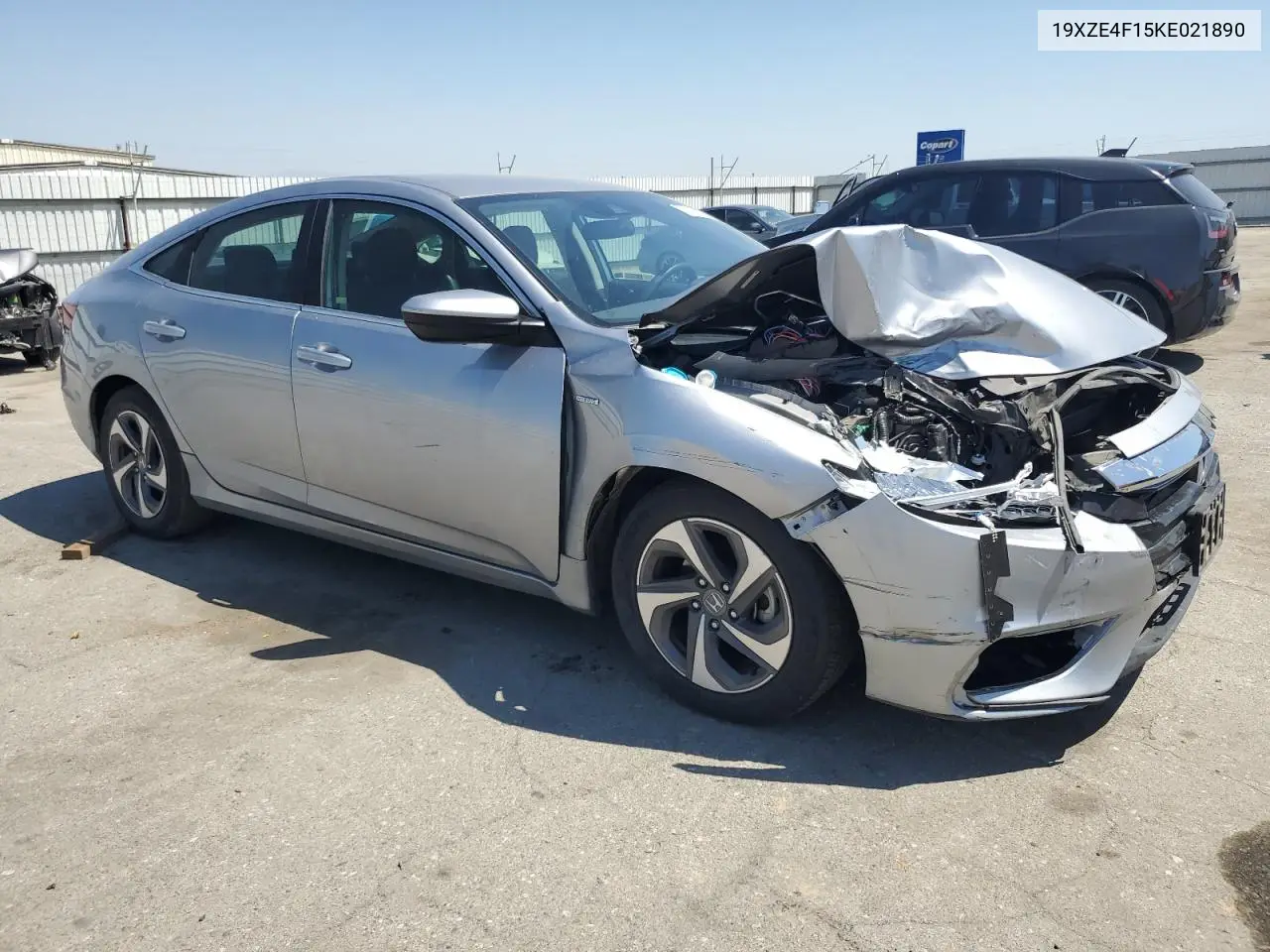 2019 Honda Insight Lx VIN: 19XZE4F15KE021890 Lot: 56342525