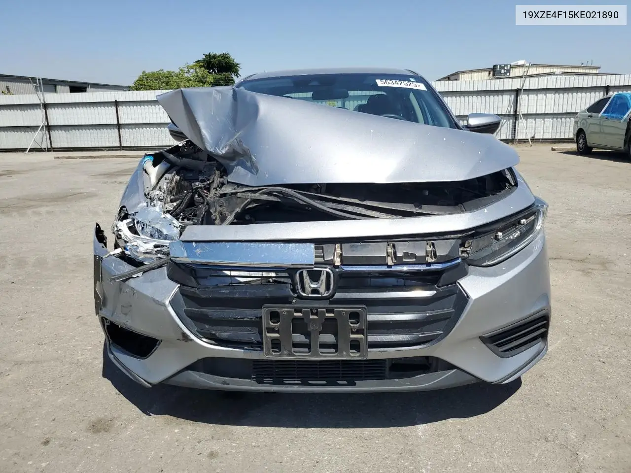 2019 Honda Insight Lx VIN: 19XZE4F15KE021890 Lot: 56342525