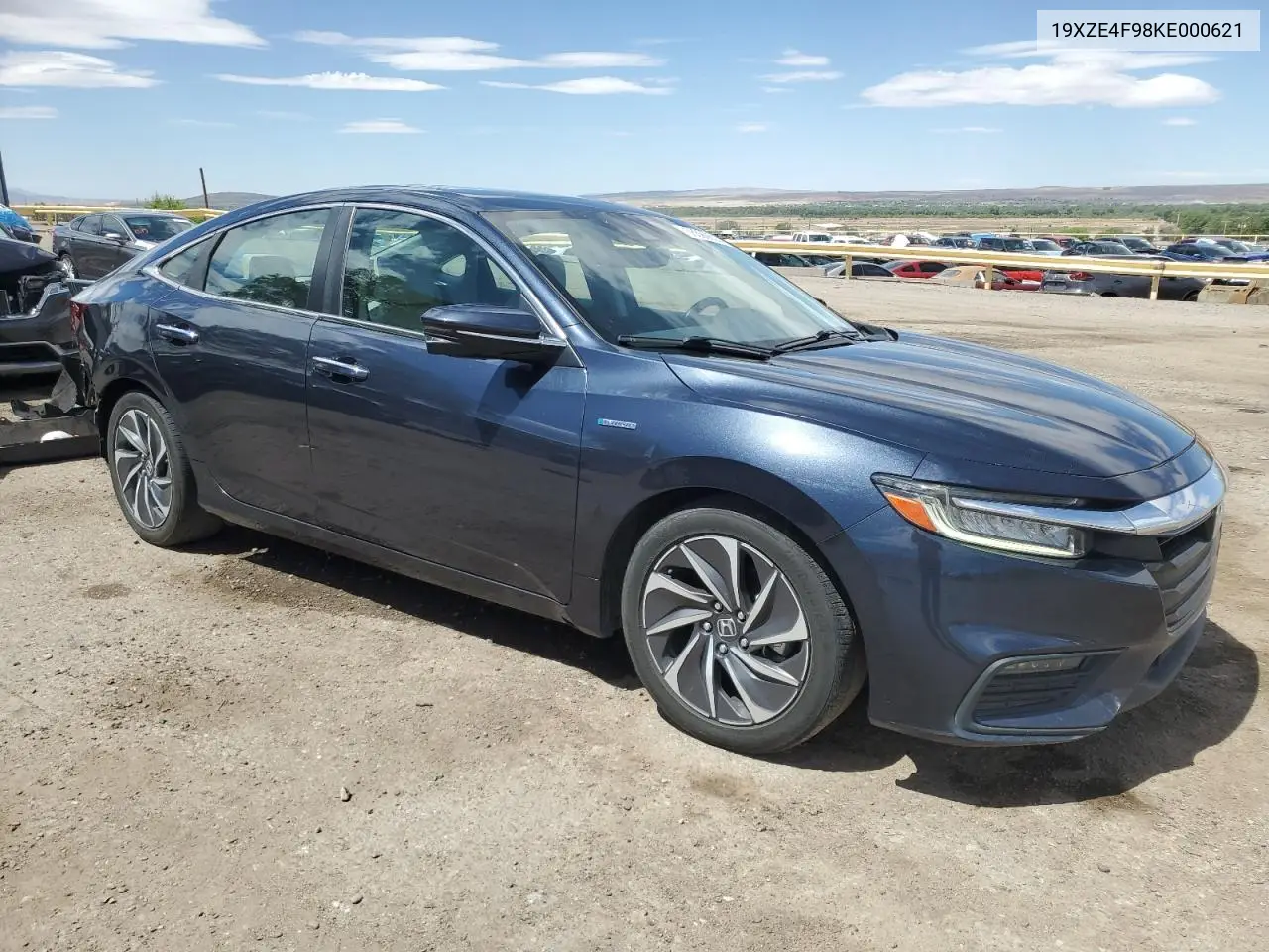 2019 Honda Insight Touring VIN: 19XZE4F98KE000621 Lot: 56390635