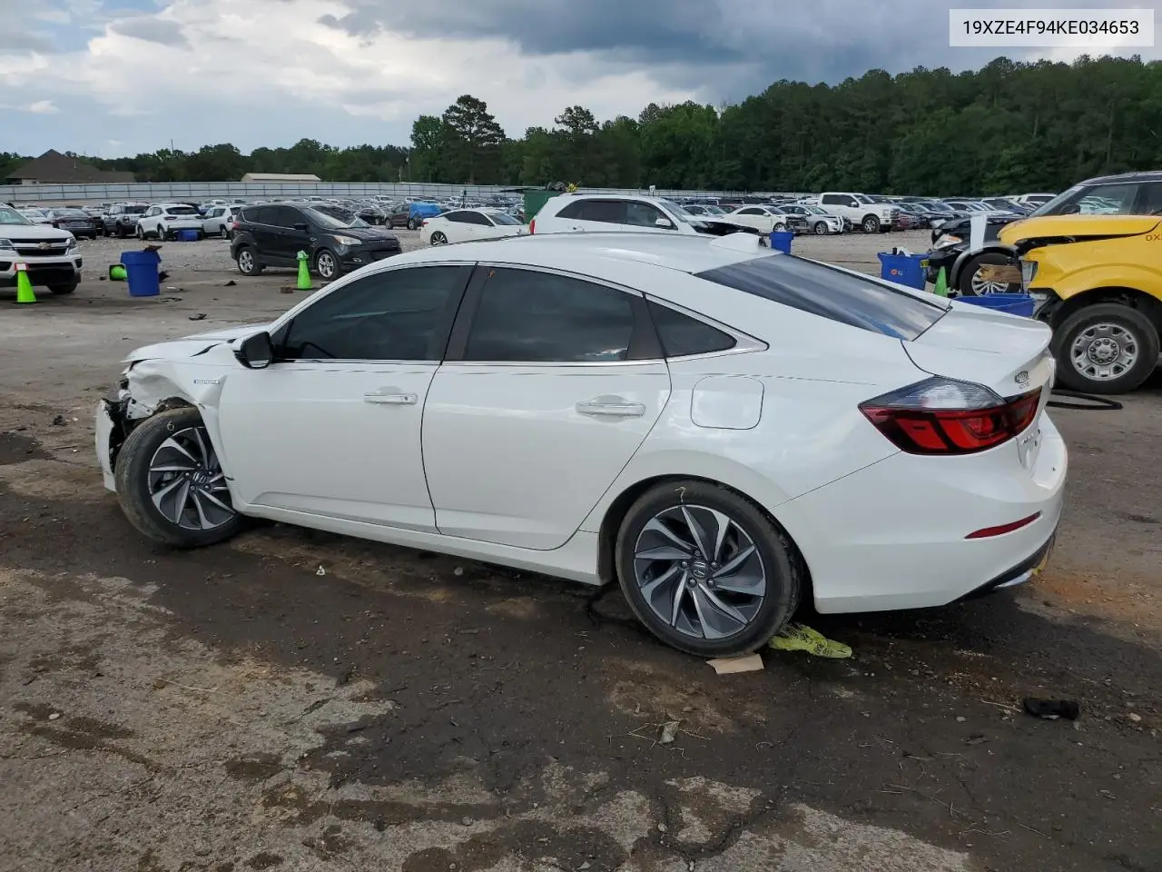 2019 Honda Insight Touring VIN: 19XZE4F94KE034653 Lot: 56658035