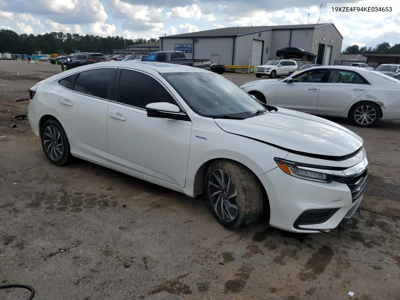 2019 Honda Insight Touring VIN: 19XZE4F94KE034653 Lot: 56658035
