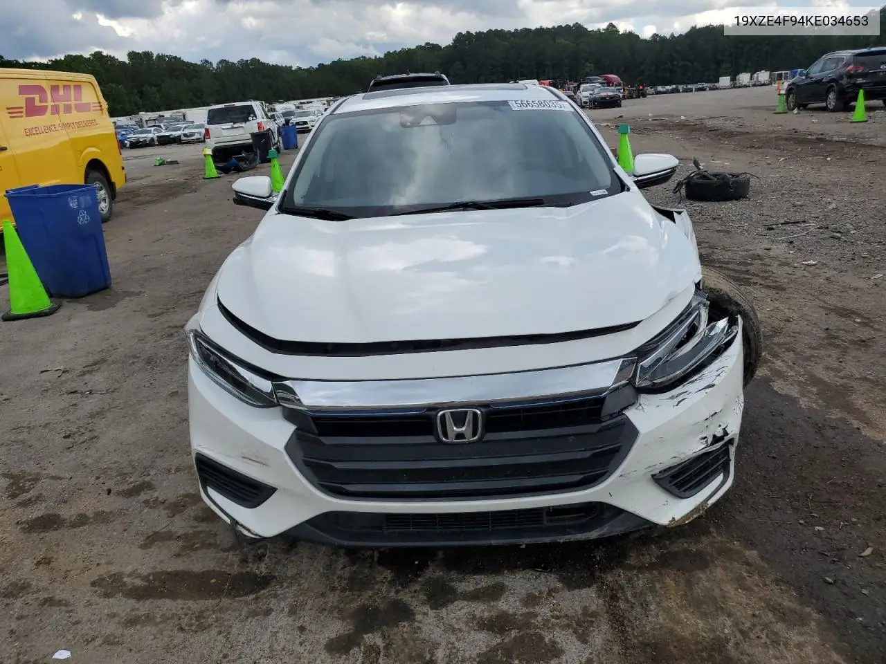 2019 Honda Insight Touring VIN: 19XZE4F94KE034653 Lot: 56658035