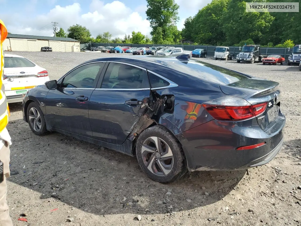 2019 Honda Insight Ex VIN: 19XZE4F52KE024751 Lot: 56724005