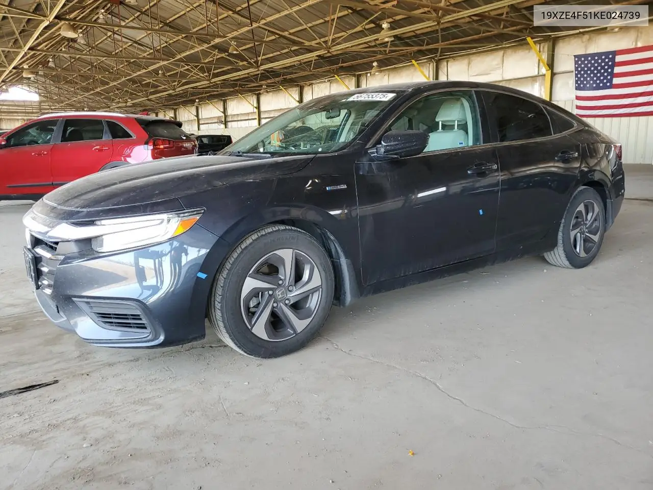 2019 Honda Insight Ex VIN: 19XZE4F51KE024739 Lot: 56755375