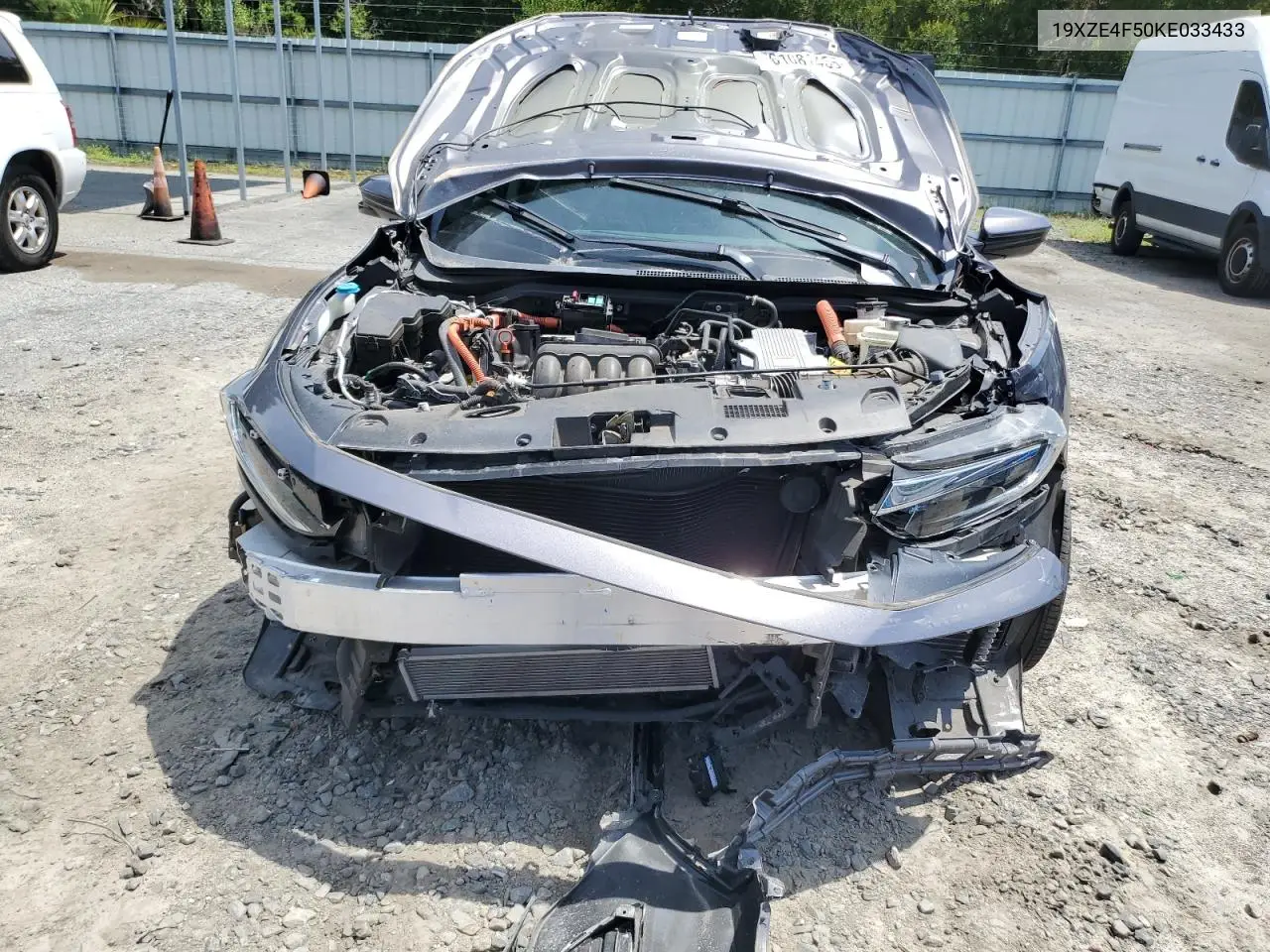 2019 Honda Insight Ex VIN: 19XZE4F50KE033433 Lot: 61081455