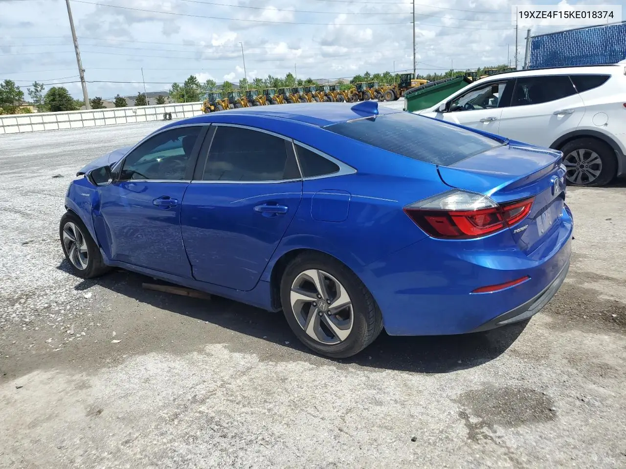 2019 Honda Insight Lx VIN: 19XZE4F15KE018374 Lot: 61570115