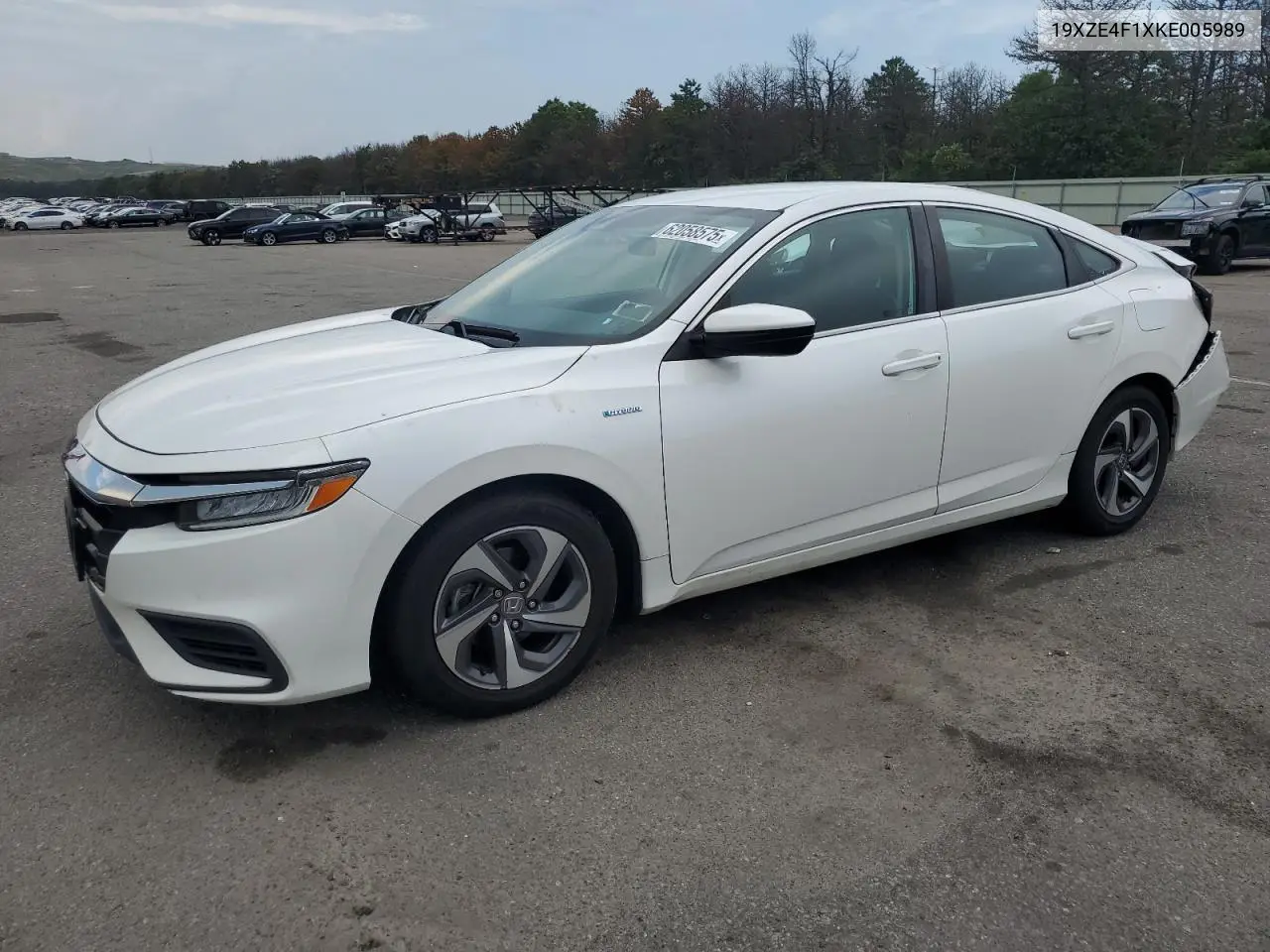 2019 Honda Insight Lx VIN: 19XZE4F1XKE005989 Lot: 62058575