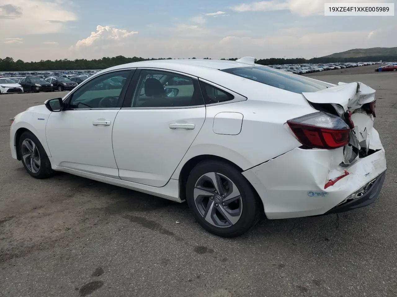 2019 Honda Insight Lx VIN: 19XZE4F1XKE005989 Lot: 62058575