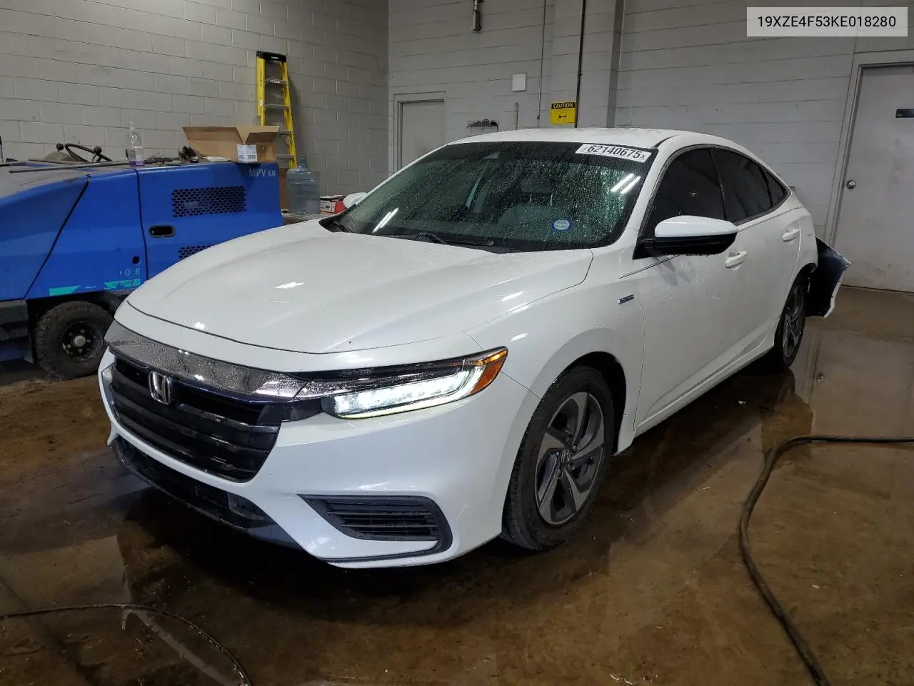 2019 Honda Insight Ex VIN: 19XZE4F53KE018280 Lot: 62140675