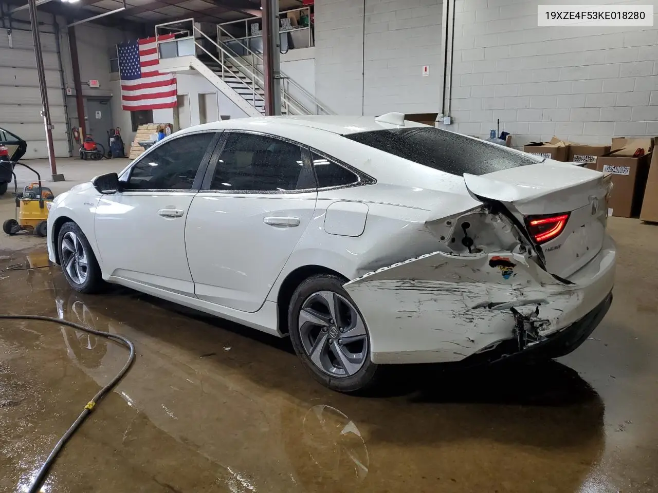 2019 Honda Insight Ex VIN: 19XZE4F53KE018280 Lot: 62140675