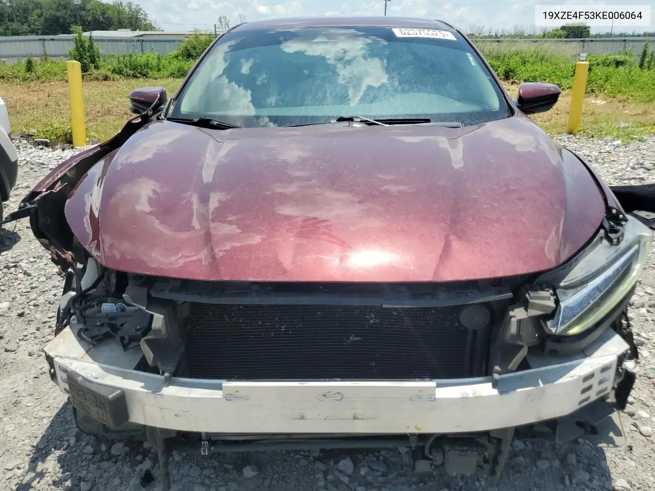 2019 Honda Insight Ex VIN: 19XZE4F53KE006064 Lot: 62375525