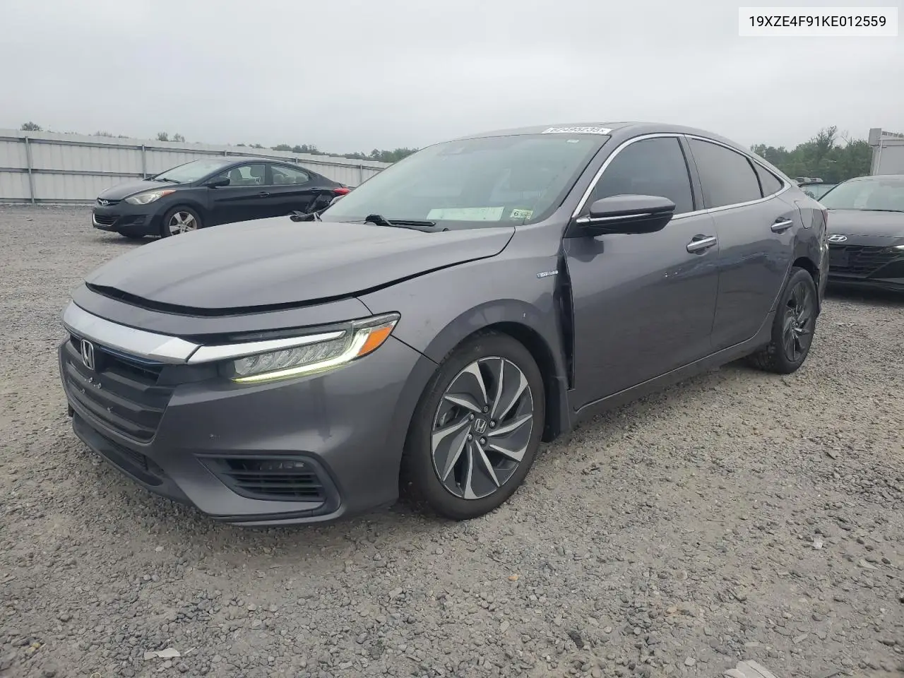 2019 Honda Insight Touring VIN: 19XZE4F91KE012559 Lot: 62495235