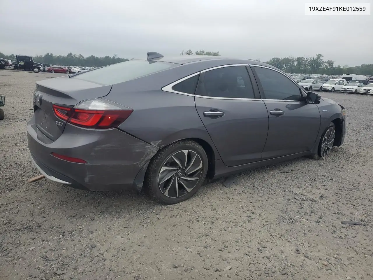 2019 Honda Insight Touring VIN: 19XZE4F91KE012559 Lot: 62495235