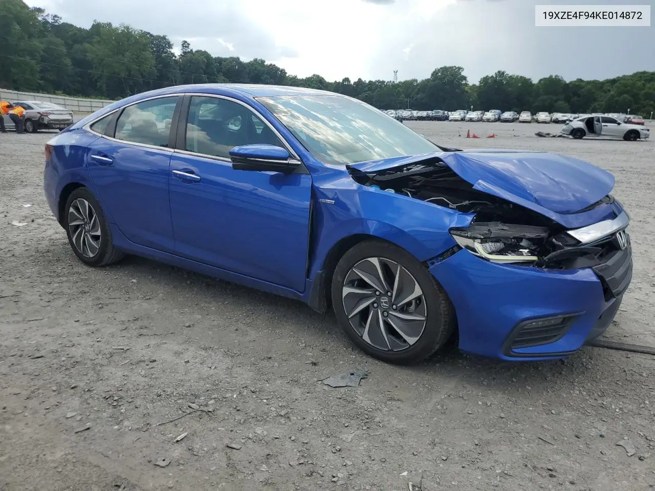 2019 Honda Insight Touring VIN: 19XZE4F94KE014872 Lot: 62532855
