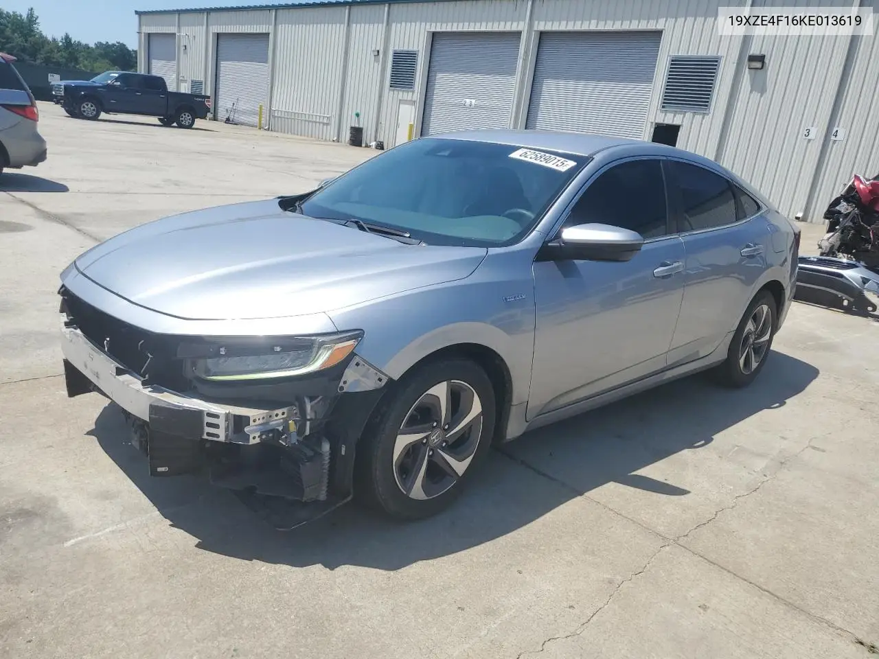 2019 Honda Insight Lx VIN: 19XZE4F16KE013619 Lot: 62589015