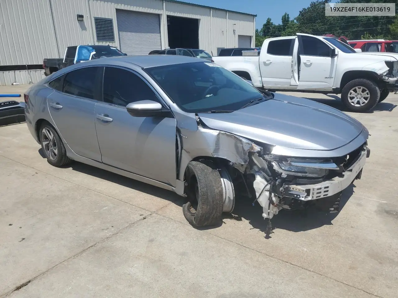 2019 Honda Insight Lx VIN: 19XZE4F16KE013619 Lot: 62589015