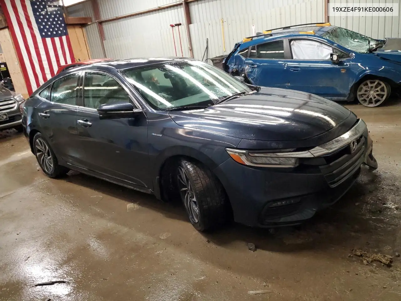 2019 Honda Insight Touring VIN: 19XZE4F91KE000606 Lot: 62660895
