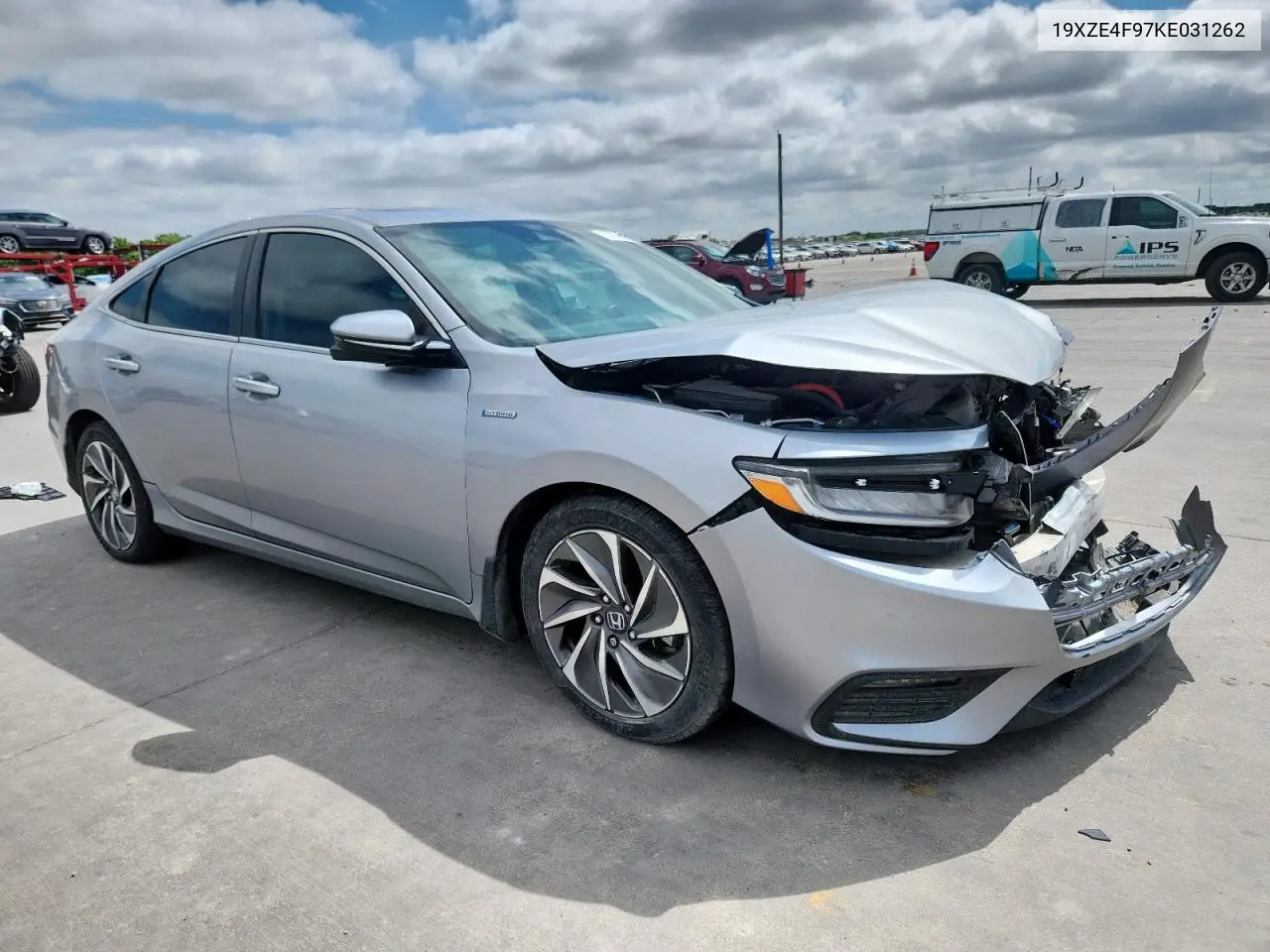 2019 Honda Insight Touring VIN: 19XZE4F97KE031262 Lot: 62709505