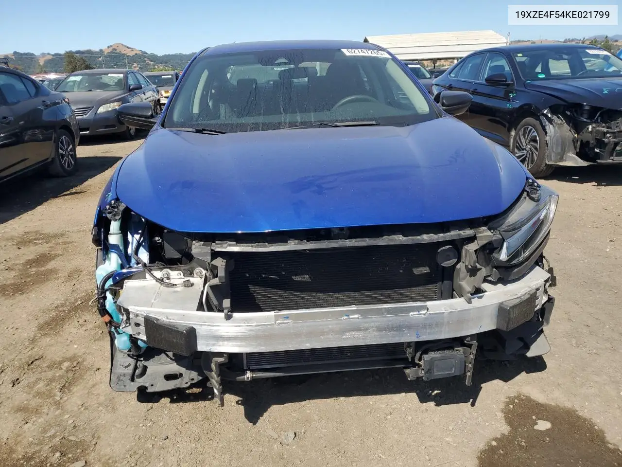 2019 Honda Insight Ex VIN: 19XZE4F54KE021799 Lot: 62747265