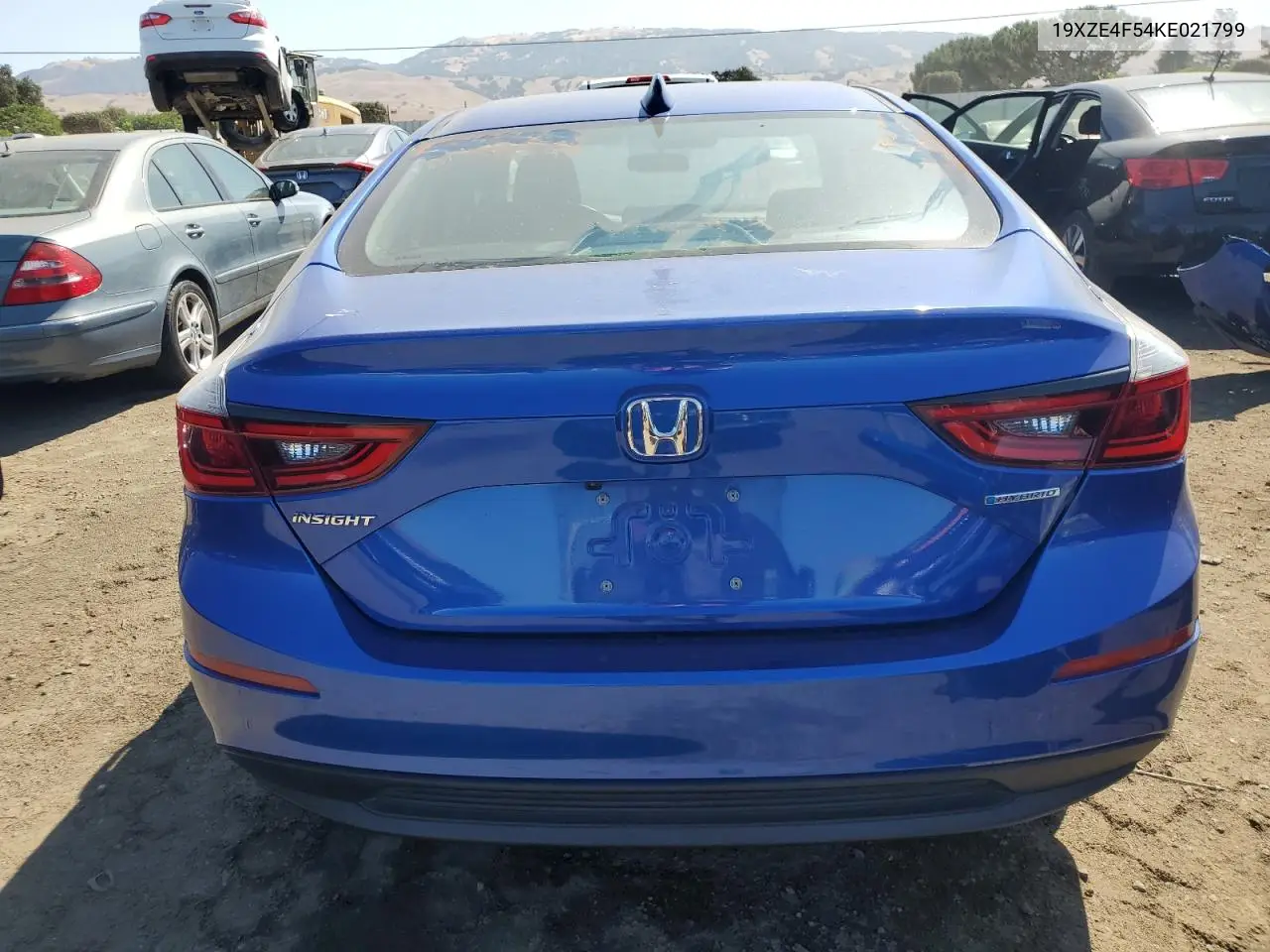 2019 Honda Insight Ex VIN: 19XZE4F54KE021799 Lot: 62747265