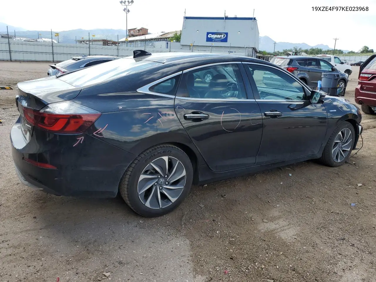 2019 Honda Insight Touring VIN: 19XZE4F97KE023968 Lot: 62763235