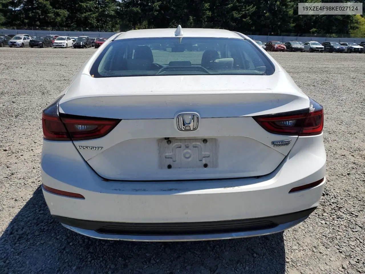 2019 Honda Insight Touring VIN: 19XZE4F98KE027124 Lot: 63069255