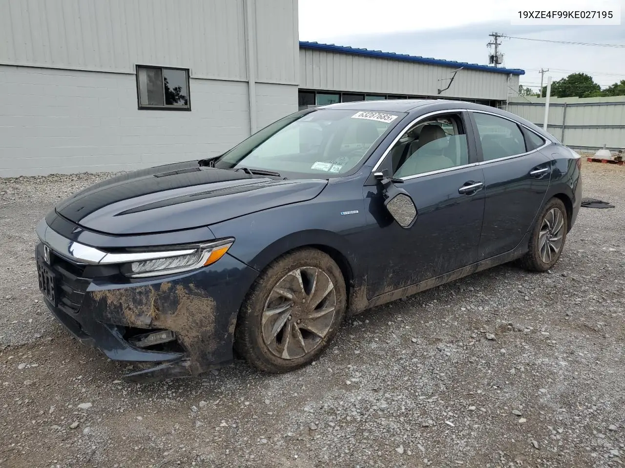 2019 Honda Insight Touring VIN: 19XZE4F99KE027195 Lot: 63287685