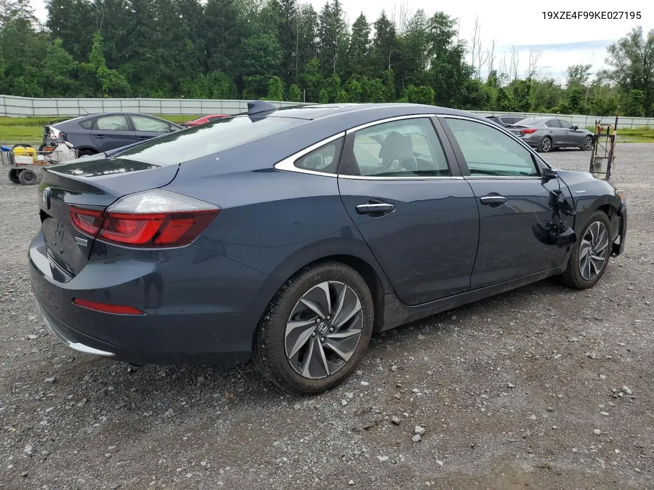 2019 Honda Insight Touring VIN: 19XZE4F99KE027195 Lot: 63287685