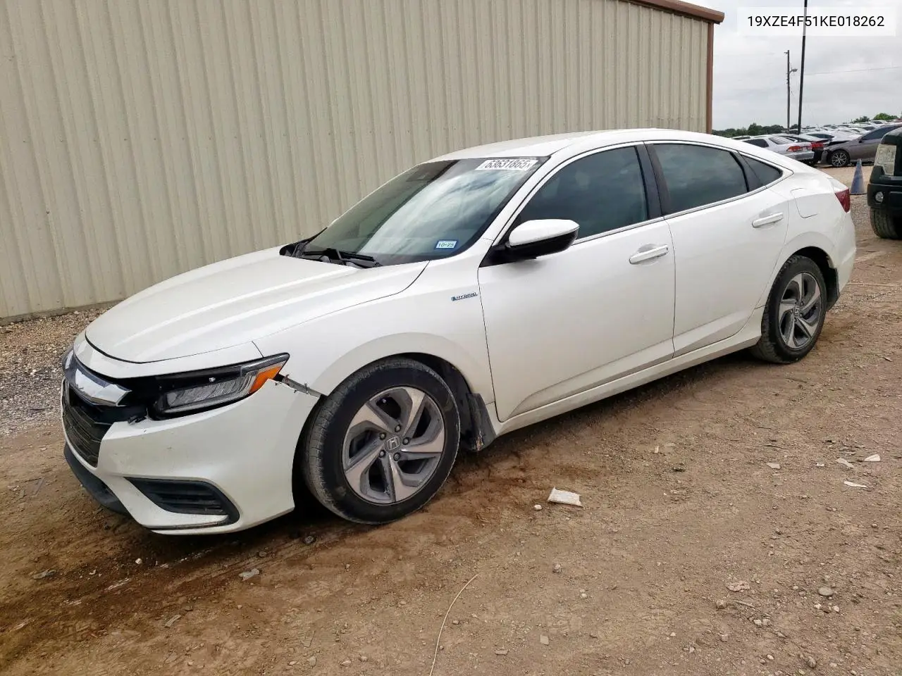 2019 Honda Insight Ex VIN: 19XZE4F51KE018262 Lot: 63631865