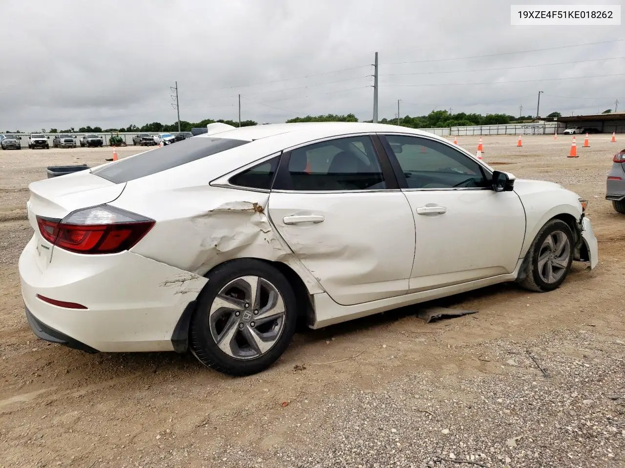 2019 Honda Insight Ex VIN: 19XZE4F51KE018262 Lot: 63631865