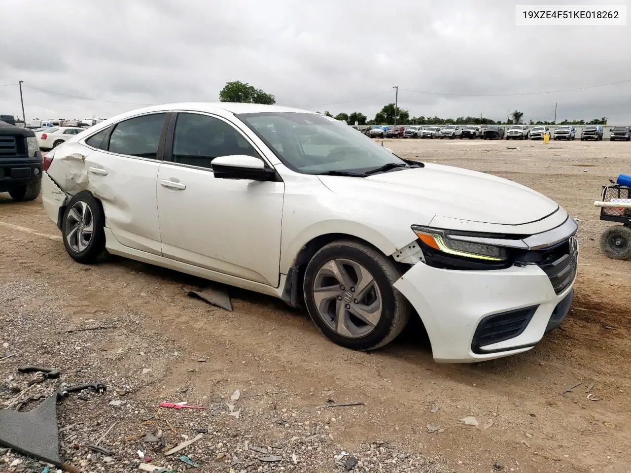 2019 Honda Insight Ex VIN: 19XZE4F51KE018262 Lot: 63631865