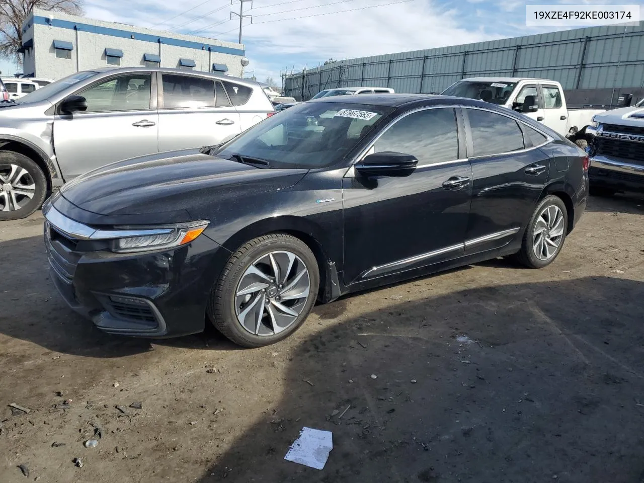 2019 Honda Insight Touring VIN: 19XZE4F92KE003174 Lot: 87967565