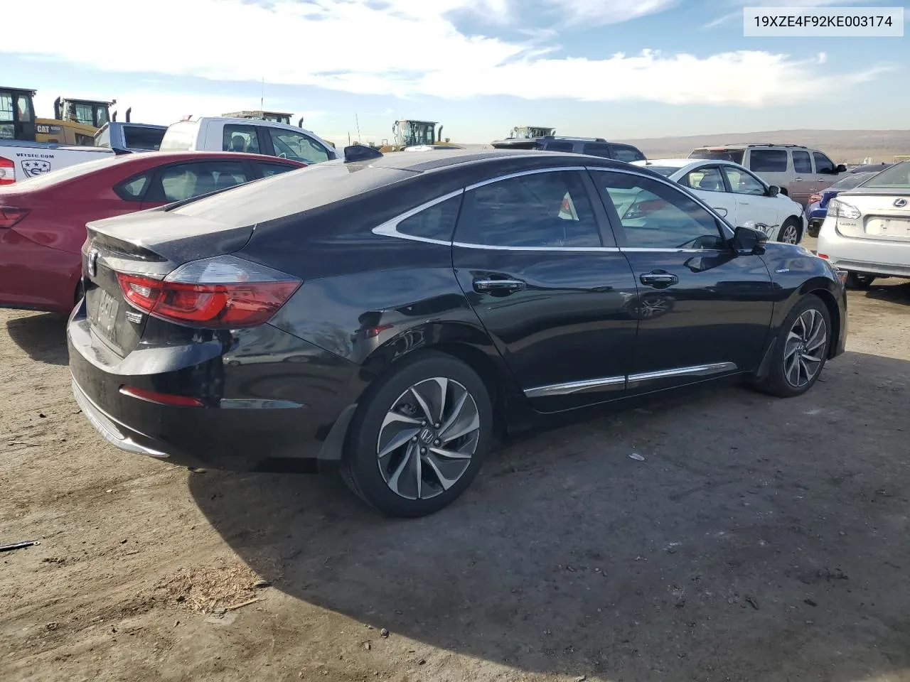 2019 Honda Insight Touring VIN: 19XZE4F92KE003174 Lot: 87967565