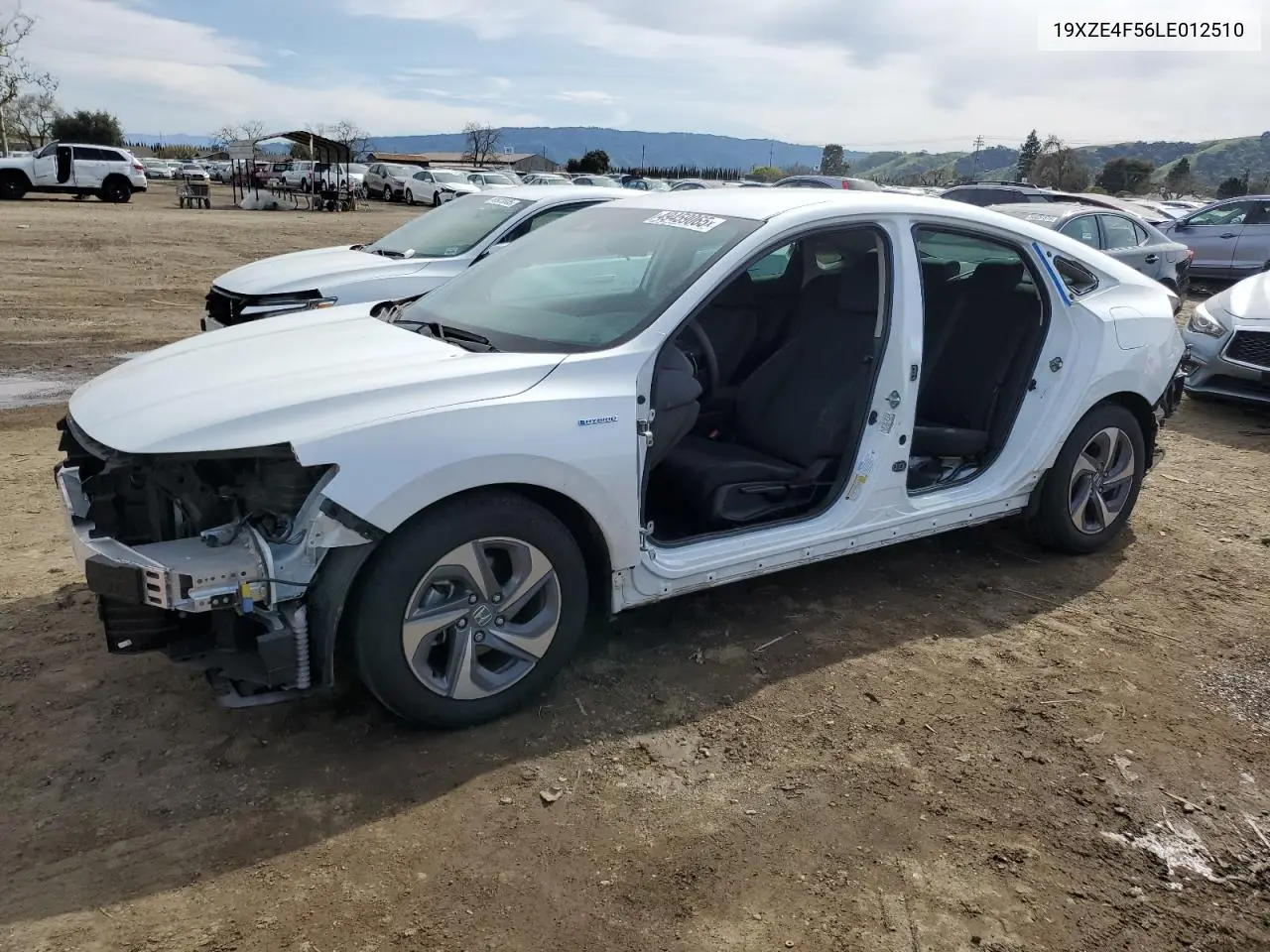 2020 Honda Insight Ex VIN: 19XZE4F56LE012510 Lot: 52034875