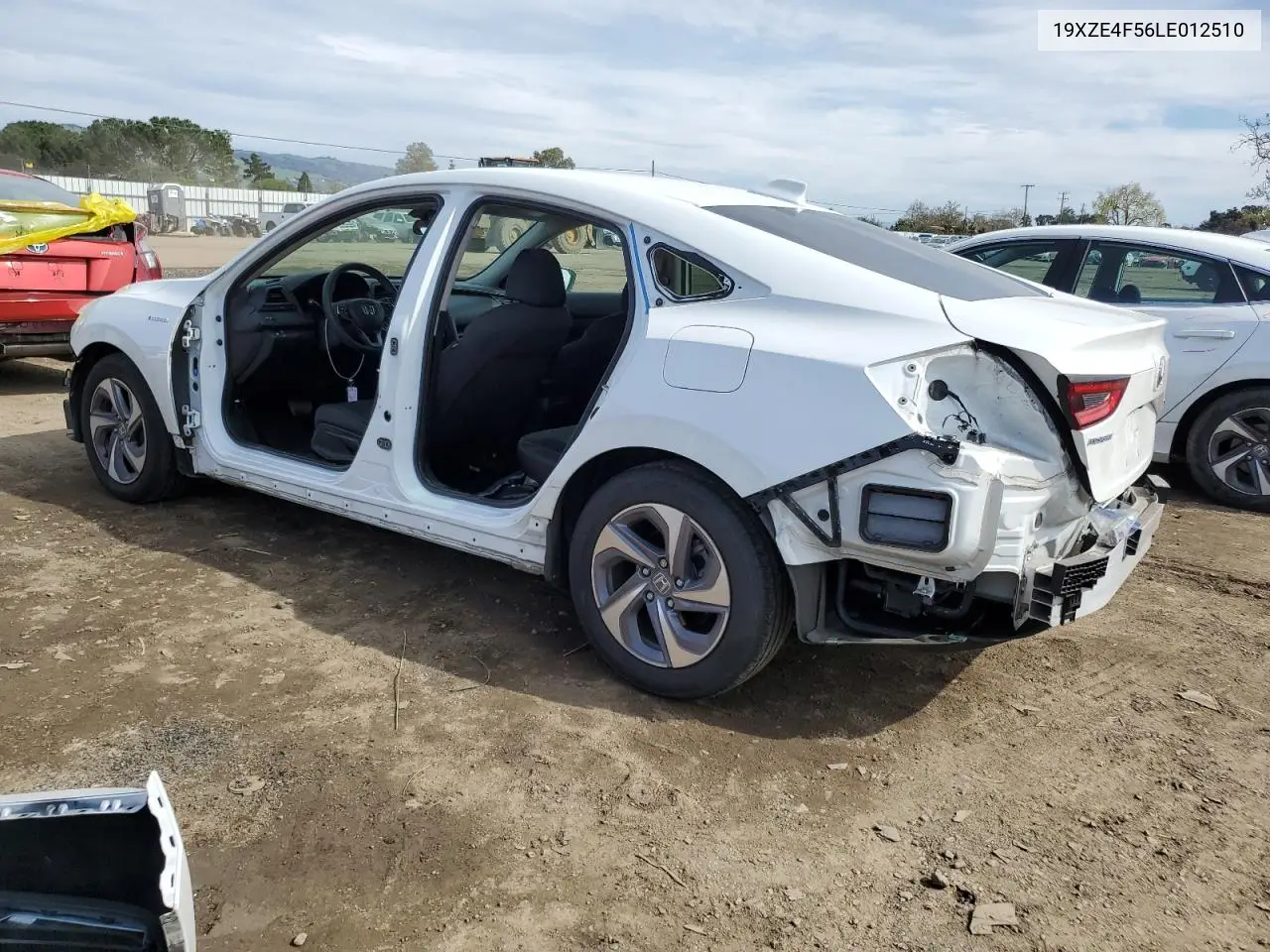 2020 Honda Insight Ex VIN: 19XZE4F56LE012510 Lot: 52034875