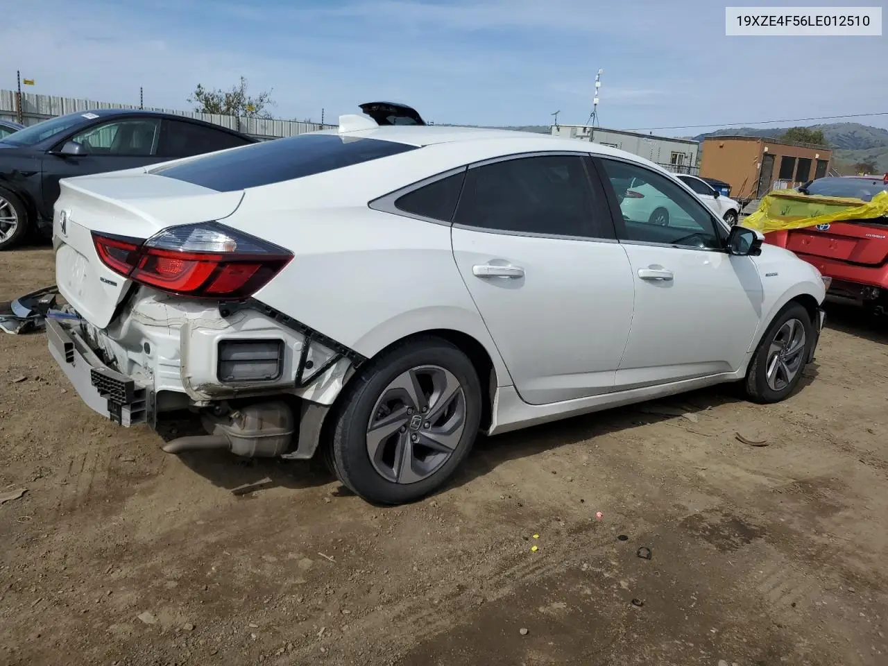 2020 Honda Insight Ex VIN: 19XZE4F56LE012510 Lot: 52034875
