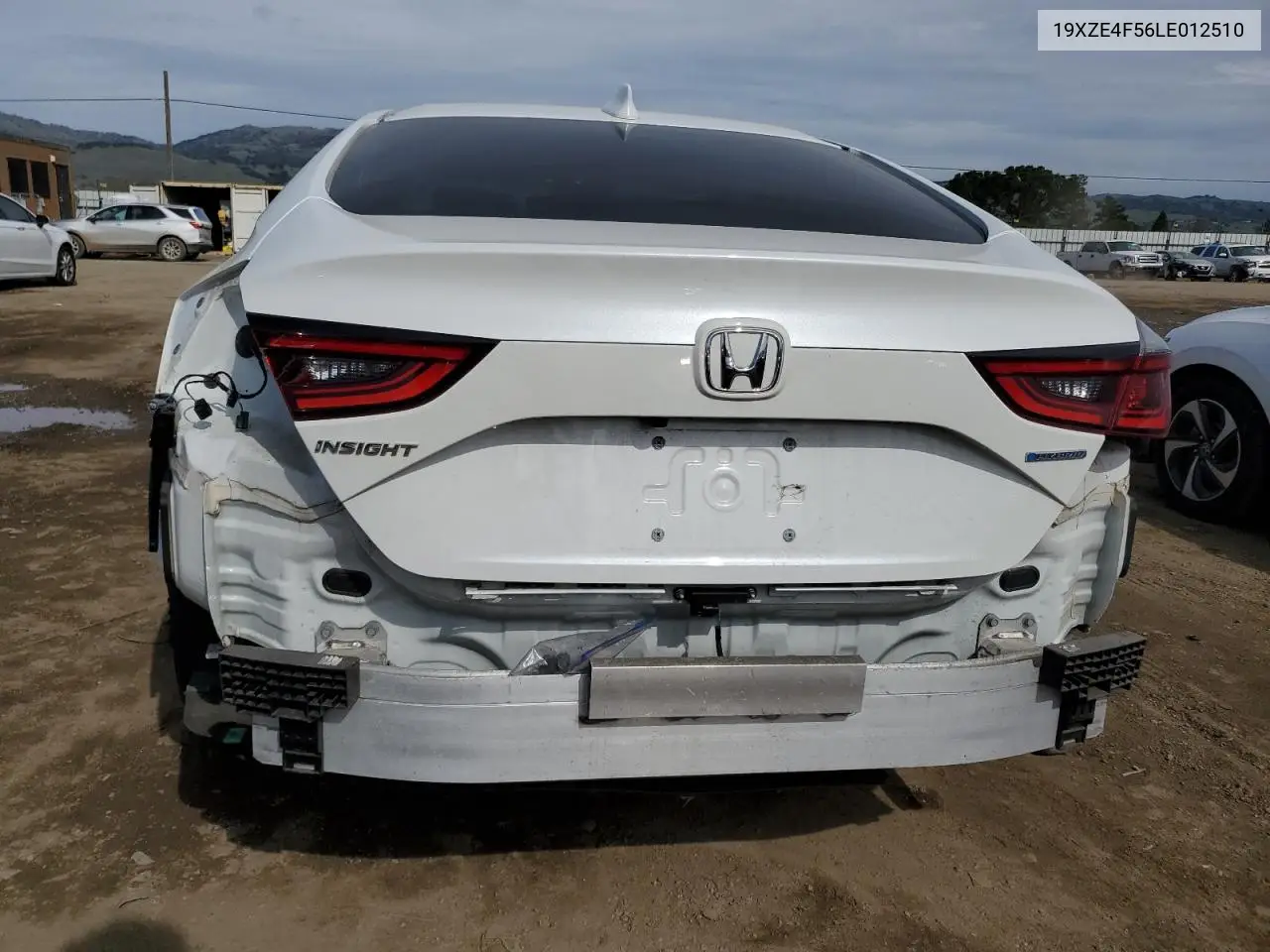 2020 Honda Insight Ex VIN: 19XZE4F56LE012510 Lot: 52034875