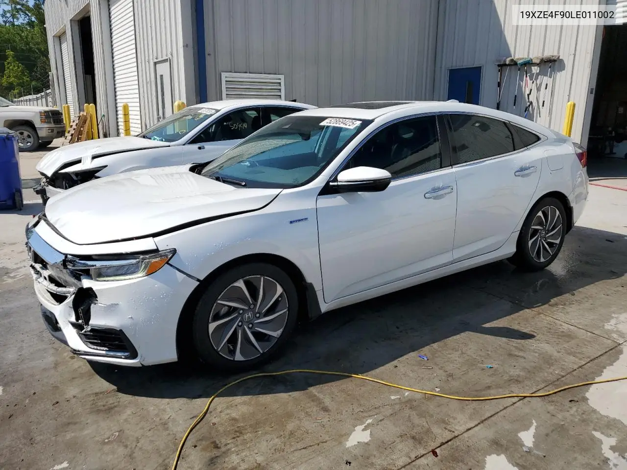 2020 Honda Insight Touring VIN: 19XZE4F90LE011002 Lot: 52869425