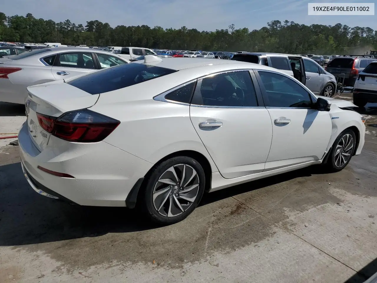 2020 Honda Insight Touring VIN: 19XZE4F90LE011002 Lot: 52869425