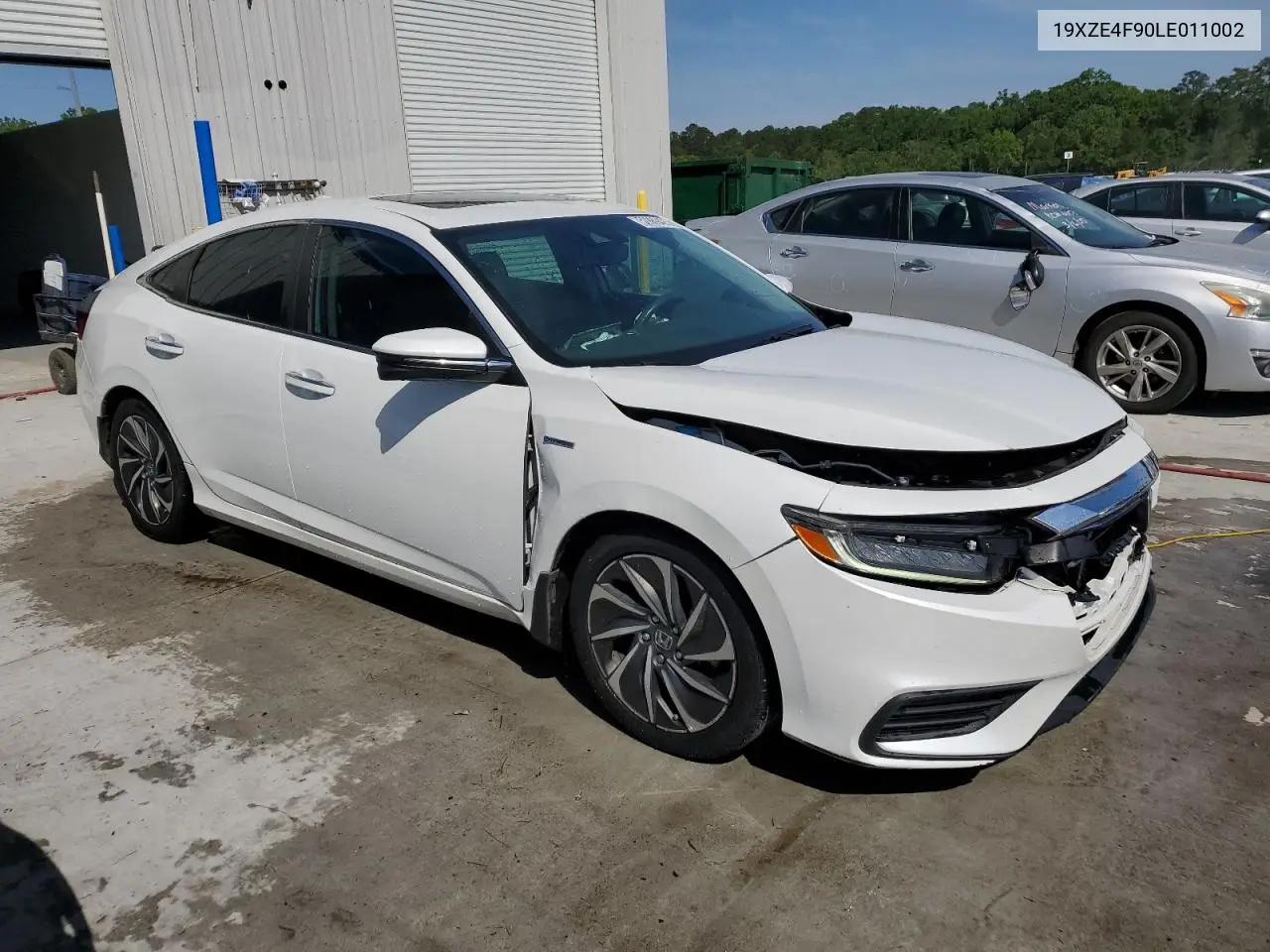 2020 Honda Insight Touring VIN: 19XZE4F90LE011002 Lot: 52869425