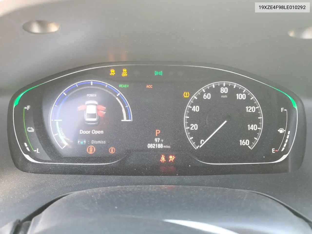 2020 Honda Insight Touring VIN: 19XZE4F98LE010292 Lot: 56136185