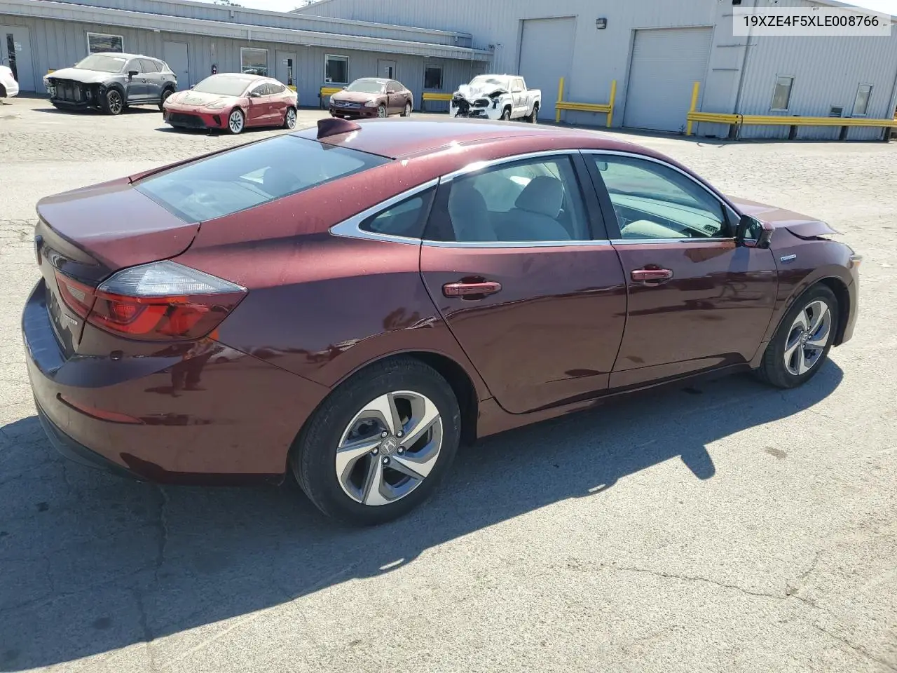 2020 Honda Insight Ex VIN: 19XZE4F5XLE008766 Lot: 60350745