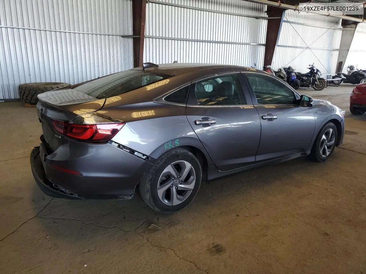 2020 Honda Insight Ex VIN: 19XZE4F57LE001239 Lot: 61580925