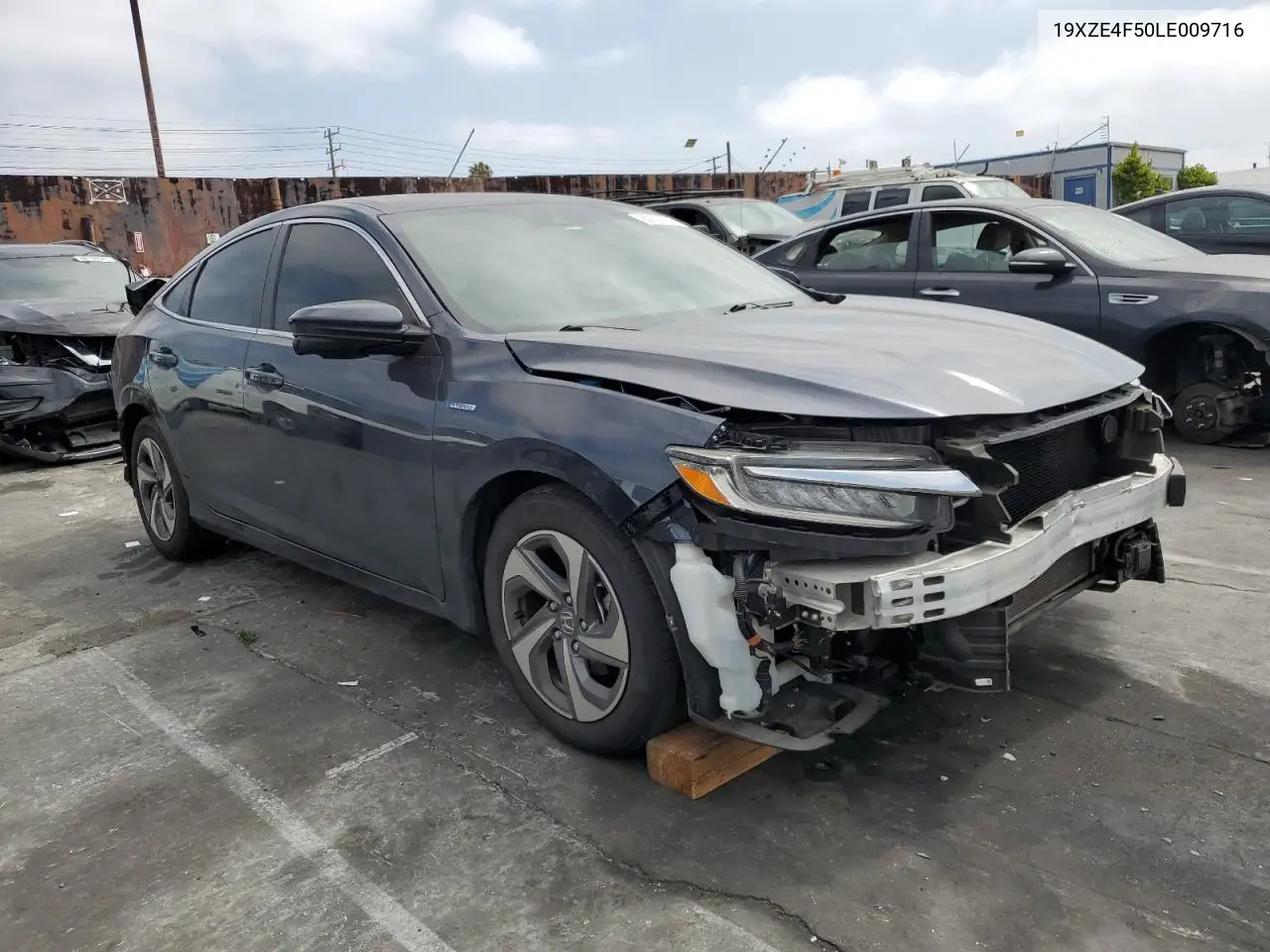 2020 Honda Insight Ex VIN: 19XZE4F50LE009716 Lot: 62781365