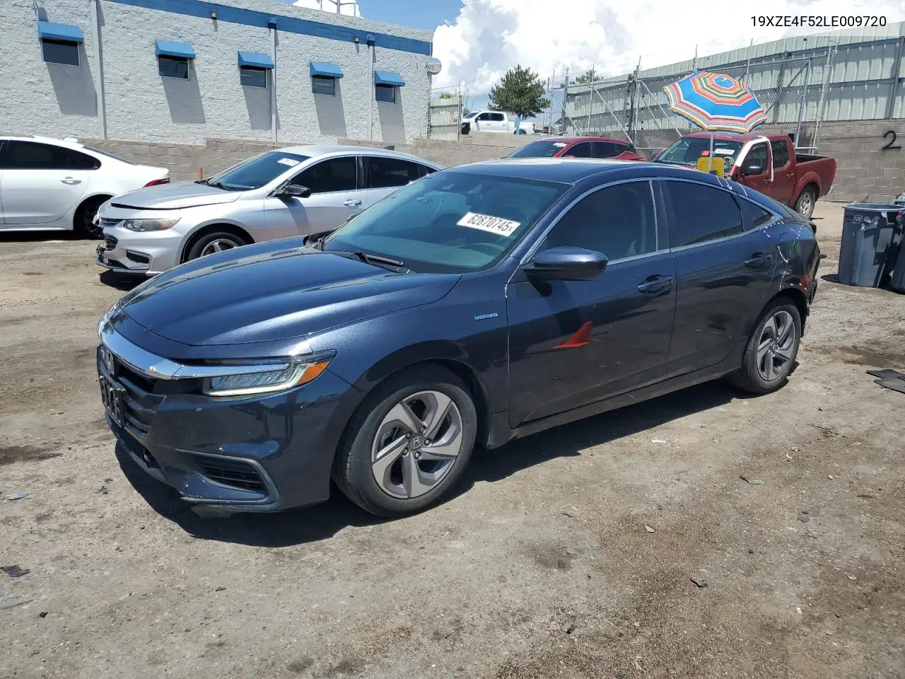 2020 Honda Insight Ex VIN: 19XZE4F52LE009720 Lot: 62870745